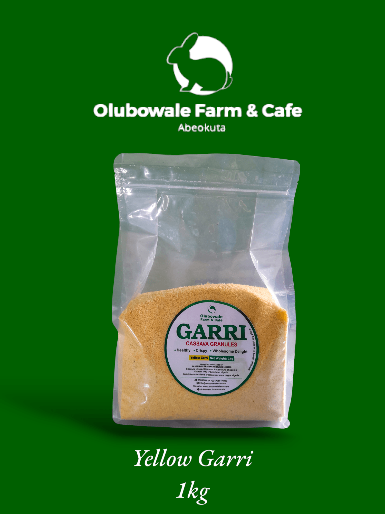 image of Yellow garri (2kg)