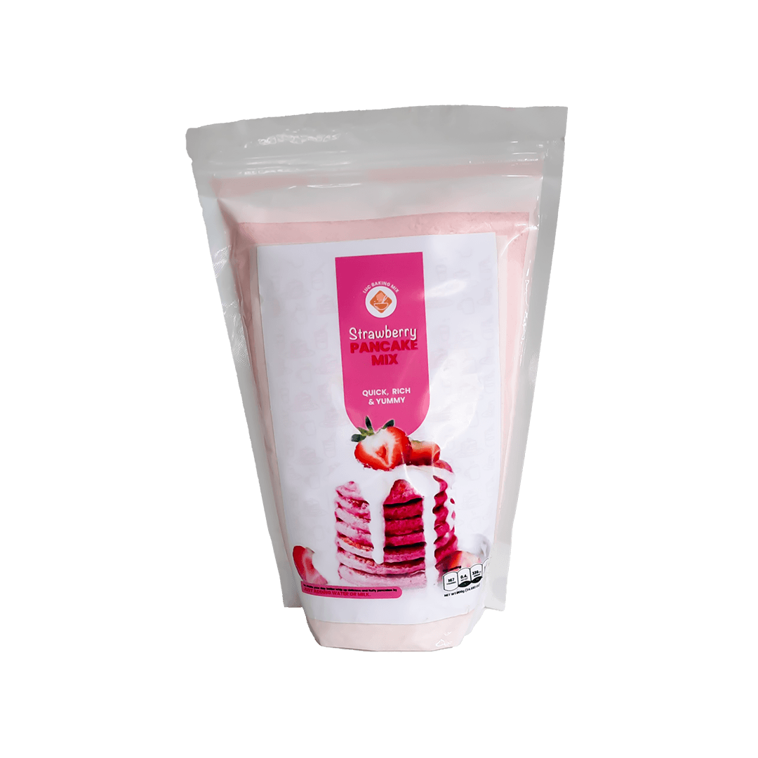 image of Luc Pancake Baking Mix - Strawberry Flavour 600g