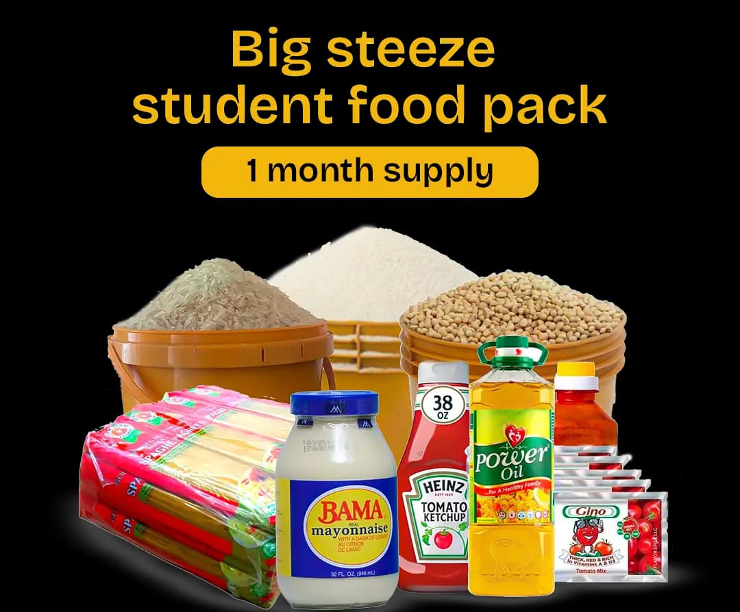 image of Big Steeze Student Food Bundle