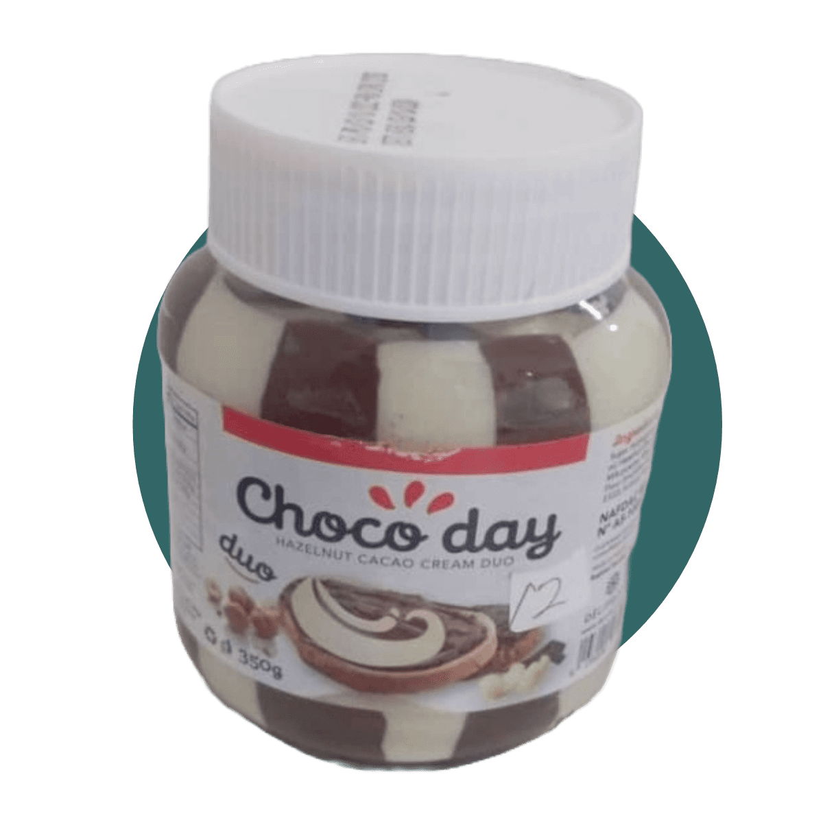 image of Choco day hazelnut cacao cream spread 350g