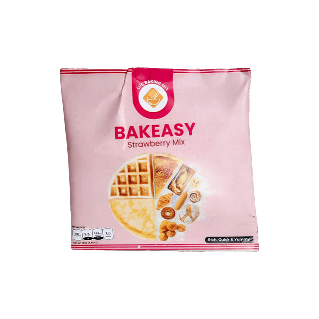 Bakeasy Strawberry Mix - 136g