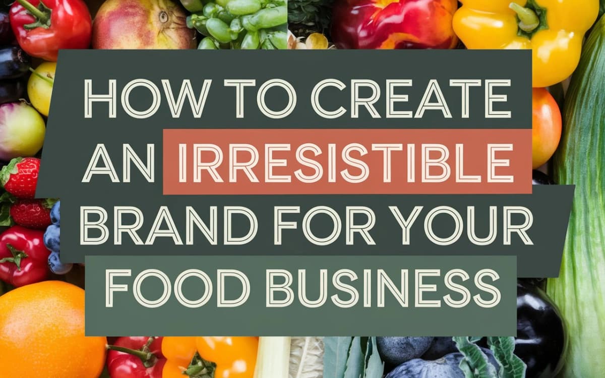 How to create an irresistible brand for your food business